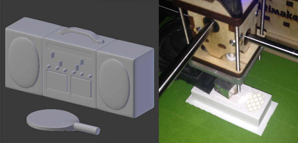 CCTV Stereo Printing