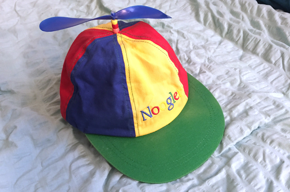 Google Noogler hat